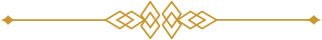Gold decorative ornament divider line for Garden House Restaurant menu